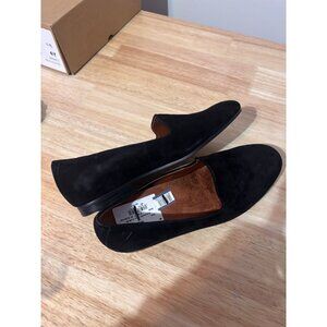 Vionic Willa Black Suede Slip-On Loafer Flats Size 7.5